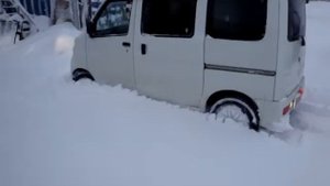 Хайджет зимой, 30см мокрого снега