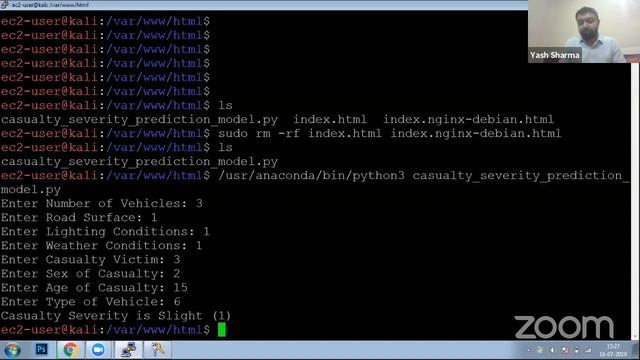 2. Deploy Casualty Severity Prediction Model and Integrate with Web Application смотреть онлайн