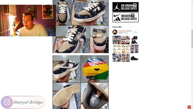 Sneaker Talk | A Detailed Initial Look At The 2020 Travis Scott Nike SB Dunk Lows!! смотреть онлайн