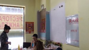 Маньчжурия. Еда в кафе