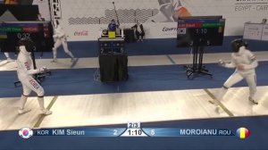 Cairo Worlds 2021 JWE - L32 - Kim SE KOR v Moroianu ROU