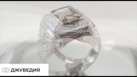 ДЖУВЕДИЯ Перстень Мужской серебряный Серебро 925 Артикул КМ-04_2