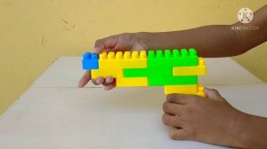 How to make a Dual Berettas with Building Blocks(Gun-3)/Building Blocks for Kids/Gun/Blocks Games/