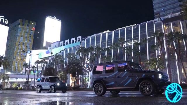 Mercedes Benz G-Class EV. Электро Гелендваген с разворотом на месте! CES 2024. смотреть онлайн