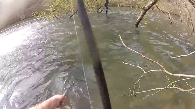 Fish was so hungry it ate the berkley gulp minnow off my hook! смотреть онлайн