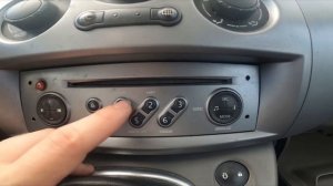How to Enter Radio Code in Renault Scenic II ( 2003 – 2009 ) | Unlock Radio