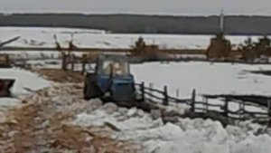 Мтз 80 весной