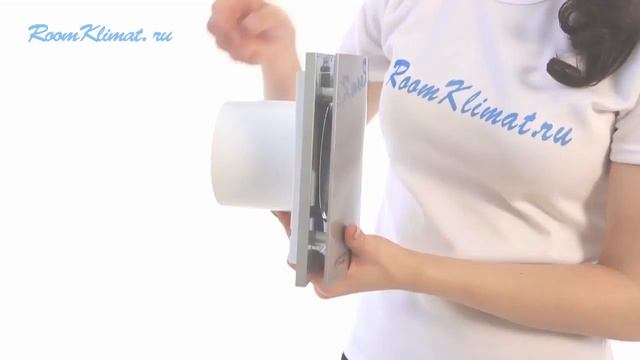 Накладной бесшумный бытовой вентилятор SILENT 100 CZ SILVER DESIGN с обратным клапаном смотреть онлайн