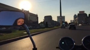 Honda CB400SF ride Kiev 2016 september