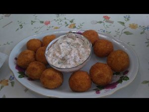 Куриные шарики.