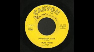 Lucky White - Ponderosa Rock - Rockabilly Instrumental 45