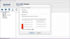 SysTools MDF Viewer Tool - View SQL Server MDF Files for Free