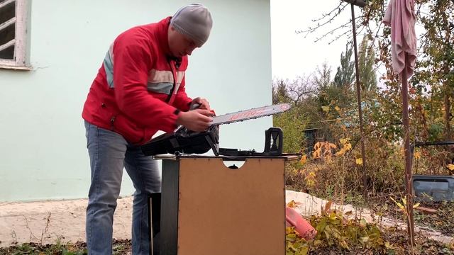 ОБЗОР на мою новую БЕНЗОПИЛУ фирмы Daewoo / daewoo DACS 4500 смотреть онлайн