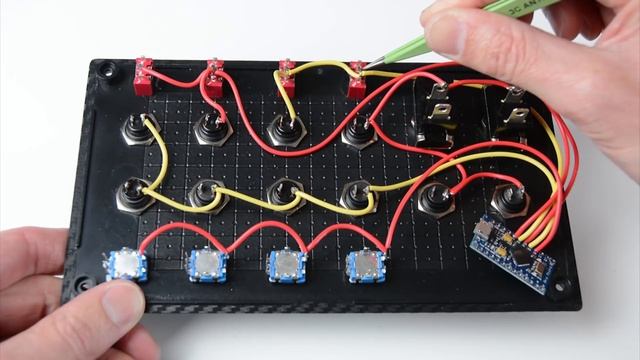 MAKE THIS BUTTON BOX | 32 FUNCTION w ENCODERS смотреть онлайн