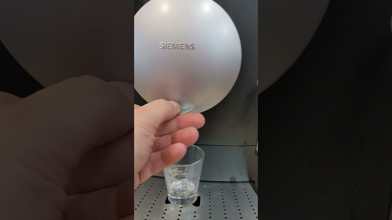 Коыемашина SIEMENS surpresso S20 демонстрация работоспособности смотреть онлайн