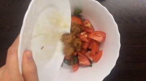 Салат РУККОЛА с КРЕВЕТКАМИ.Как приготовить