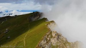 Альпы 4K - Живописный фильм для релаксации с успокаивающей музыкой