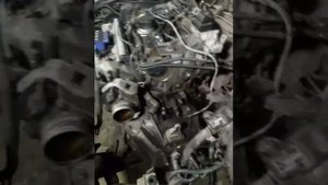 Вольво S40 2 часть снятия двигателя с кпп через низ