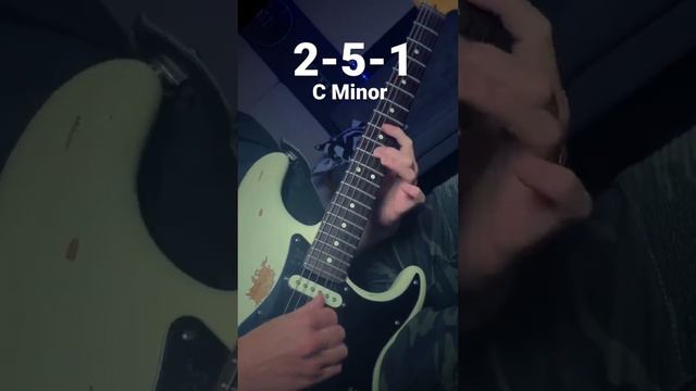 2-5-1 guitar licks are fun :)