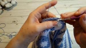 Красивое соединение квадратов крючком . Ажурная дорожка . МК