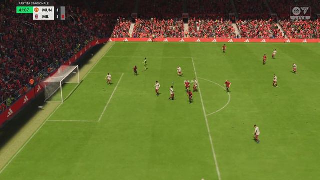 Manchester United vs Milan 1 - 6 win Actarus EAsports FC24 online PS5 смотреть онлайн