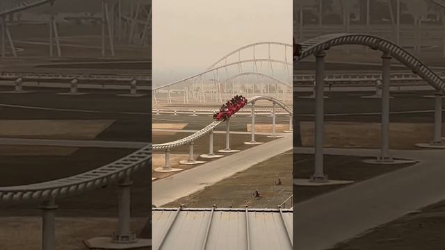 World’s fastest ride?? #ferrari #rollarcoaster #fastest #dubai #habibi #fun