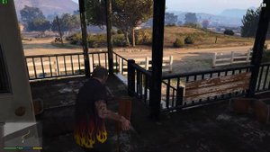 Grand Theft Auto V. Тревор Сжигает лабораторию и дом О'Нилов