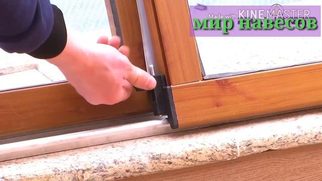 Раздвижной павильон из монолитного поликарбоната  в Ростове на Дону компании ...Мир Навесов... смотреть онлайн