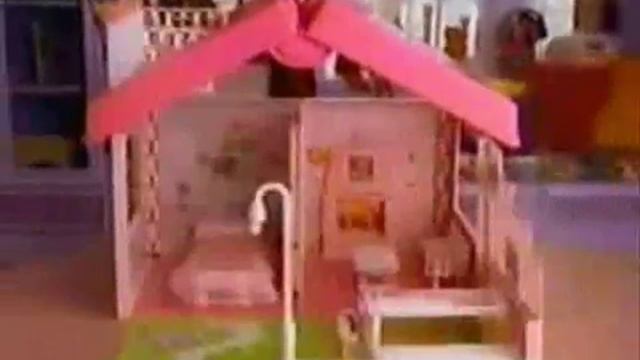 1992  Реклама Дома Чемодана Барби Маттел Barbie Fold N' Fun House