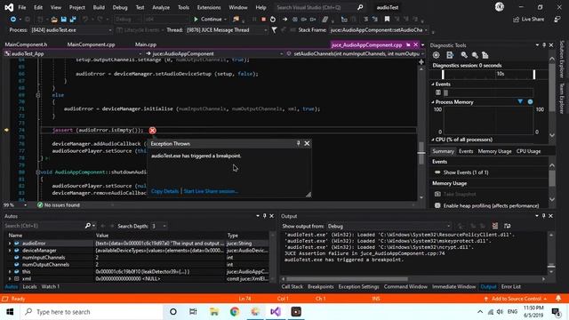 Audio Application cannot run - JUCE смотреть онлайн
