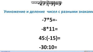 Супер простое правило умножения и деления отрицательных чисел