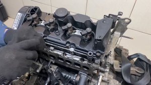 Двигатель VW CXGB для Transporter T6 2015 после