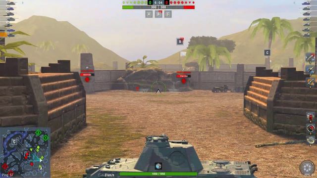 Bretagne Panther [Tier VI] French Premium Medium Tank Gameplay [#1] | World of Tanks Blitz смотреть онлайн