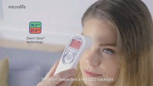 Microlife NC 200 Non contact thermometer with auto-measurement and distance control - EU Version