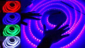 ⚡ ВОДОНЕПРОНИЦАЕМАЯ RGB СВЕТОДИОДНАЯ ЛЕНТА IP65 С ПУЛЬТОМ С АЛИЭКСПРЕСС