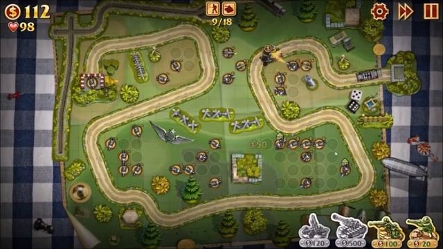 Игра Солдатики (Toy Defense), прохождение уровня 11 смотреть онлайн