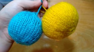 ШАР СПИЦАМИ , КАК СВЯЗАТЬ ШАР НА ЕЛКУ СПИЦАМИ НОВЫЙ МАСТЕР КЛАСС