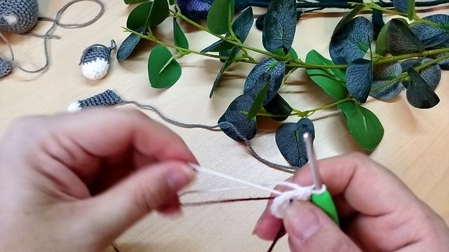 Кроха-котик ЧиМин. Мастер класс. Часть 1. #вязальноенастроение