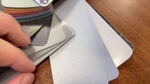 Цветовая гамма Gravihel металлики (серебристые оттенки) с названиями