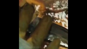 Сделал нож из стального троса.