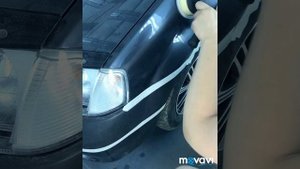 Полировка старого краски Рено Логан , паста КОХ Н 08