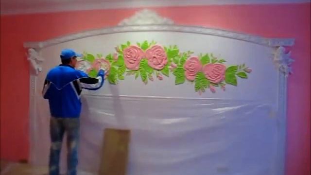 Барельеф на стене своими руками мастер класс. Особенности покраски - 2.