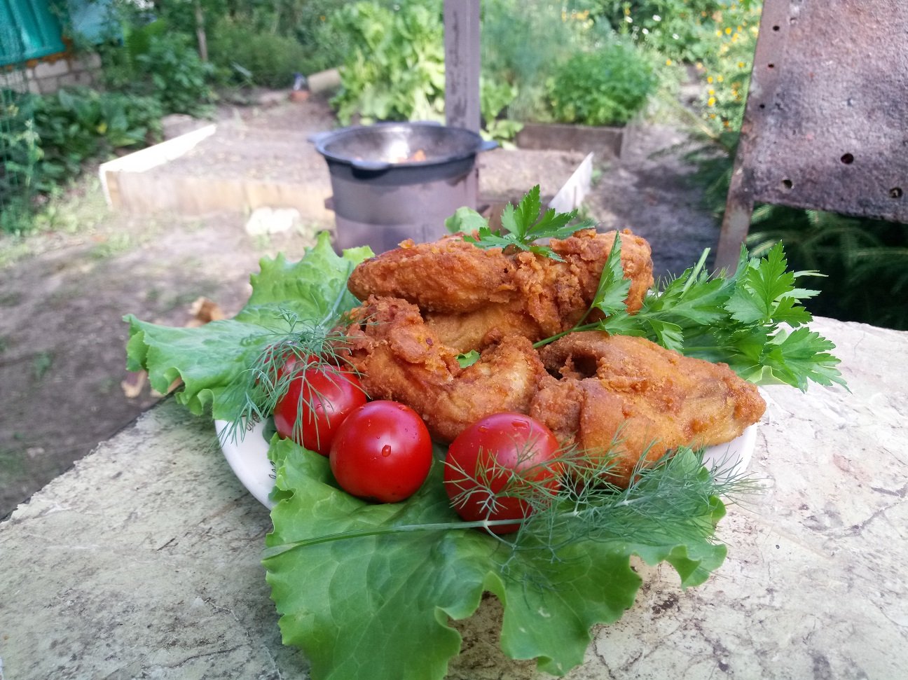 Хрустящие крылышки и ножки в казане / Это вам не KFC