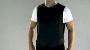 Костюмная жилетка для маскировки бронежилета