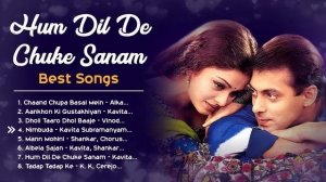 Hum Dil De Chuke Sanam❤️ Movie All Best Songs | Salman Khan & Aishwarya Rai | Evergreen Love Gaane