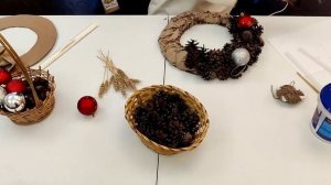 Мастер-класс по изготовлению рождественского венка