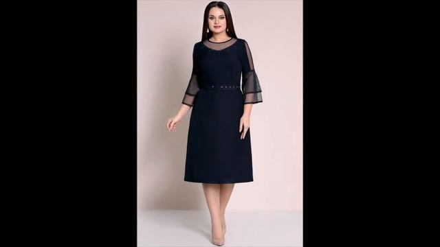 Платья для полных женщин на праздник смотреть онлайн