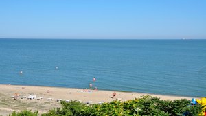 Ейск: пляж Каменка, район улицы Свердлова!