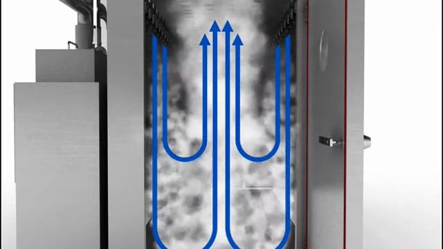 Универсальная термокамера AUTOTHERM - схема движения пародымовой смеси
