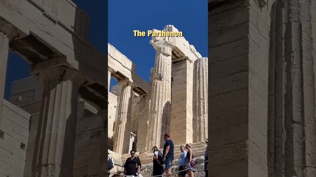 The Parthenon in Athens, Greece